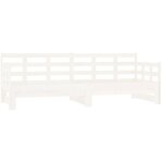 Lit coulissant sans matelas blanc 2x(80x200)cm vidaxl Lit coulissant sans matelas blanc 2x(80x200)cm vidaxl