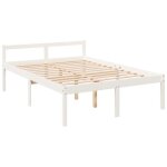Vidaxl lit pour personne �g�e sans matelas blanc 120x190 cm