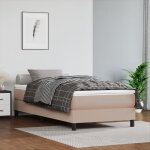 Vidaxl - matelas de lit � ressorts ensach�s cappuccino 80x200x20 cm
