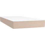 Vidaxl - matelas de lit � ressorts ensach�s cappuccino 90x190x20 cm