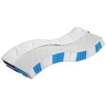 Vidaxl - matelas à ressorts ensachés dureté moyenne 90x200 cm Vidaxl - matelas à ressorts ensachés dureté moyenne 90x200 cm