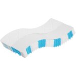 Vidaxl - matelas � ressorts ensach�s duret� moyenne 90x200 cm