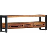 Vidaxl - meuble tv 140x30x45 cm bois d'acacia massif Vidaxl - meuble tv 140x30x45 cm bois d'acacia massif