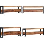 Vidaxl - meuble tv 140x30x45 cm bois d'acacia massif - meubles tv - meuble tv - meuble televison - meuble ... Vidaxl - meuble tv 140x30x45 cm bois d'acacia massif - meubles tv - meuble tv - meuble televison - meuble ...