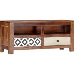 Meuble tv 90x30x40 cm bois solide vidaxl