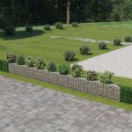 Vidaxl - mur de gabion acier galvanis� 630 x 30 x 50 cm