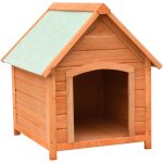 Vidaxl - niche pour chiens bois de pin et de sapin massif 72x85x82 cm