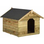 Vidaxl - niche de jardin avec toit ouvrant en bois de pin impr�gn�