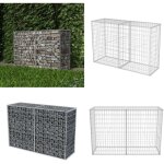 Vidaxl - panier de gabion acier galvanisé 150x50x100 cm - panneau de cloture - clôture métallique - clôture ... Vidaxl - panier de gabion acier galvanisé 150x50x100 cm - panneau de cloture - clôture métallique - clôture ...