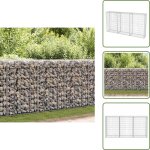 Vidaxl - panier de gabion acier galvanis� 200x30x100 cm - panneau de cloture - cl�ture m�tallique - mur ...