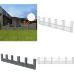 Vidaxl - panier de gabion en forme de u acier galvanisé 570x20x100 cm - panneau de cloture - clôture ... Vidaxl - panier de gabion en forme de u acier galvanisé 570x20x100 cm - panneau de cloture - clôture ...