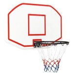 Vidaxl - panneau de basket - ball blanc 109x71x3 cm polythylne
