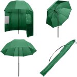 Vidaxl - parapluie de pche vert 300x240 cm - - home & living - vert