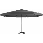 Parasol avec mt en aluminium 500 cm anthracite