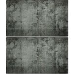 Planches  dcouper 2 pcs motif de bton verre tremp vidaxl