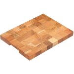 Planche  dcouper 40x30x3, 8 cm bois d'acacia massif - vidaxl