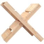 Porte - b�ches 47x39, 5x48 cm bois massif de pin vidaxl