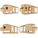 Poulailler bois de pin massif 178x67x92 cm - poulailler bois - poulailler extérieur - abri poulet - coop ... Poulailler bois de pin massif 178x67x92 cm - poulailler bois - poulailler extérieur - abri poulet - coop ...