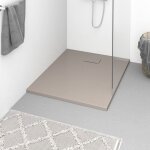 Vidaxl - receveur de douche smc marron 100x80 cm