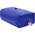 Vidaxl - réservoir d'eau avec robinet pliable 1500 l pvc Vidaxl - réservoir d'eau avec robinet pliable 1500 l pvc