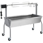 Vidaxl - rtissoire pour barbecue lectrique acier inoxydable