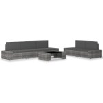 Ensembles ext�rieurs avec 2 canap�s avec coussins + table diff�rentes couleurs disponibles couleur : ...