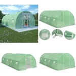 Vidaxl - serre 18 m² 600x300x200 cm - serre de jardin - abri jardin - protection plantes - serrez verdure ... Vidaxl - serre 18 m² 600x300x200 cm - serre de jardin - abri jardin - protection plantes - serrez verdure ...