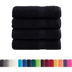 Serviettes de bain de qualit� sup�rieure solund 4 pcs 600g / m� - vidaxl