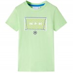 T - shirt pour enfants vert citron 104 T - shirt pour enfants vert citron 104