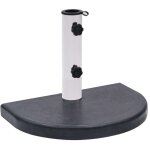 Socle de parasol noir 40x28x4 cm granite vidaxl Socle de parasol noir 40x28x4 cm granite vidaxl
