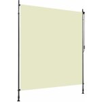 Store roulant d'ext�rieur 200 x 270 cm cr�me vidaxl