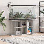 Vidaxl - support pour aquarium sonoma gris 120x40x60cm bois d'ing�nierie
