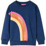Sweatshirt pour enfants bleu marine 92