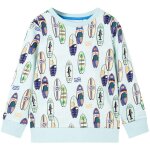 Vidaxl - sweatshirt pour enfants mlange bleu ple 104