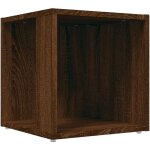 Table d'appoint chêne marron 33x33x34, 5 cm bois d'ingénierie vidaxl Table d'appoint chêne marron 33x33x34, 5 cm bois d'ingénierie vidaxl