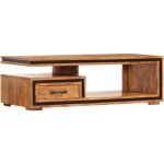 Vidaxl - table basse 100x45x33 cm bois d'acacia massif