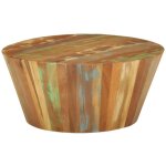 Table basse �65x31 cm bois de r�cup�ration massif