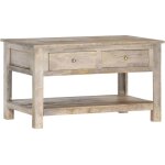 Vidaxl - table basse 82x52x47 cm bois de manguier massif