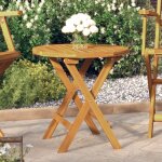 Vidaxl - table de bistro �46x47 cm bois d'acacia massif