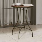 Vidaxl - table de bistro mosa�que terre cuite �50x70 cm c�ramique