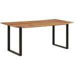 Vidaxl - table de salle � manger 180x90x76 cm bois d'acacia massif