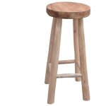 Vidaxl - chaise de bar bois de teck solide Vidaxl - chaise de bar bois de teck solide