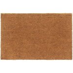 Tapis de porte naturel 65x100 cm fibre de coco touffet� vidaxl