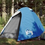 Vidaxl - tente de camping 2 personnes bleu 254x135x112 cm taffetas 185t