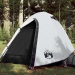 Vidaxl - tente de camping 2 personnes blanc 254x135x112 cm taffetas 185t
