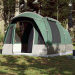 Vidaxl - tente de camping tunnel 3 personnes vert imperm�able