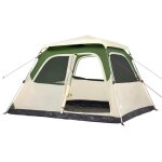Vidaxl - tente familiale � d�me 6 personnes vert lib�ration rapide