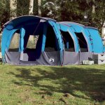 Vidaxl - tente familiale tunnel 8 personnes bleu imperm�able