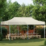 Vidaxl tente de f�te cr�me 291 x 580 x 315 cm tissu oxford