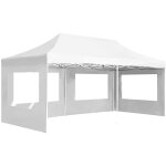 Vidaxl - tente de r�ception pliable avec parois aluminium 6 x 3 m blanc